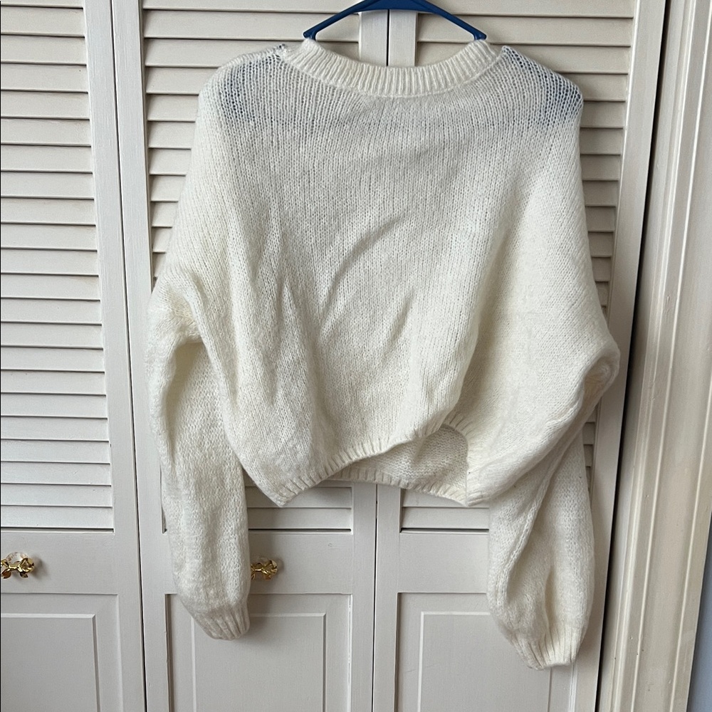 Cozy White Women's Sweater